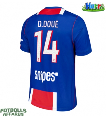 Paris Saint-Germain Desire Doue #14 Hemmatröja 2026-27 Kortärmad